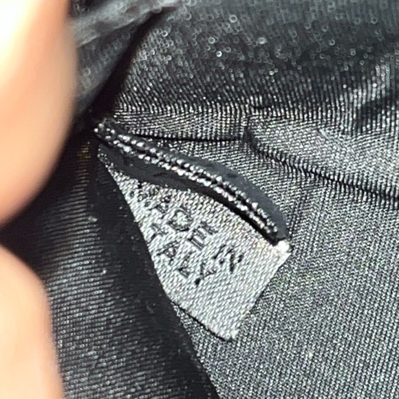 HP🎉Marc Jacobs Quilted iPad Tablet Blk Leather Case Zipper pouch on front - Picture 13 of 15